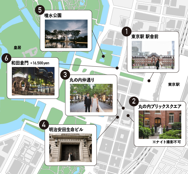 東京駅周辺マップ